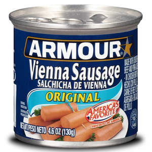 Canned Goods: Armour Chick Vienna Sausage 24 x 4.75oz-5oz (WST $109.19)