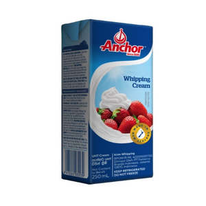 Dairy: ANCHOR Whipping Cream 12 x 1 Litre (WST $257.22)