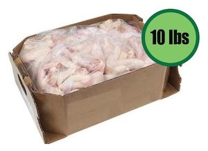 Meat: US Chicken Wings Mis-Cut 4 x 10lbs (WST$130.55 Excludes Vaitele Branch)