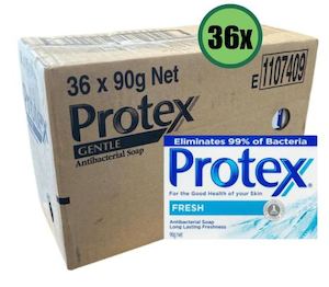 Personal Hygiene: Protex Soap Assorted 36 x 90g (WST$71.37 Excludes Vaitele Branch)