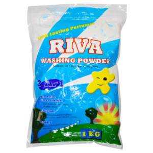 Household: Riva Detergent Powder 12 x 1kg (WST$73.63)