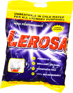 Household: LEROSA Washing Powder 20 x 500g (bags) (WST $44.69)