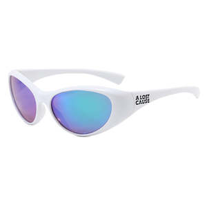 Eyewear: Cobra White Sunglasses