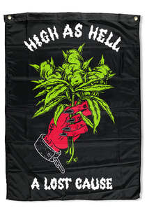 Accessories: High As Hell Banner