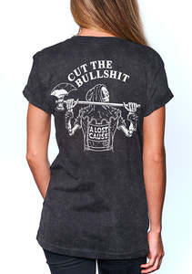 Cut the BS Boyfriend Tee