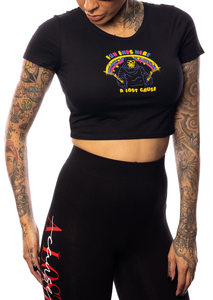Fun Fitted Crop Tee