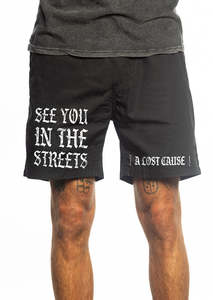 Jeanstrackpants: Streets Shorts