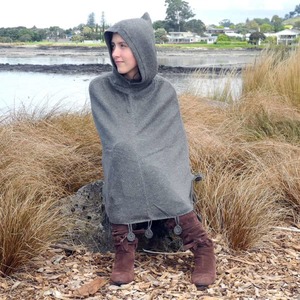 Products: Riding Hood Poncho Alpaca SuriBol