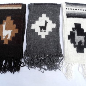 Products: Alpaca Hand Knitted Scarves Alpaca SuriBol
