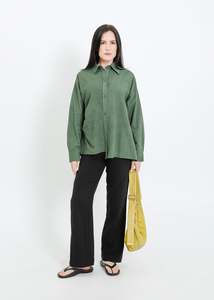 Shirts: FIFER SHIRT / GREEN-GREY