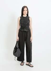Tops Tops By Colour Black Tops: FALLON TOP / BLACK