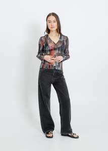 Sale Tops: ENZO PLEAT CARDI / PIECES