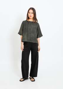DAISY TEE / WASHED KHAKI