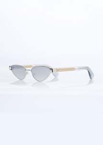 Eyewear: WREN SUNGLASSES / SILVER