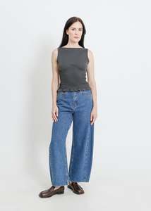 MARIANNA TOP / GRAPHITE