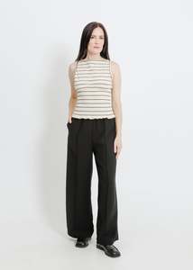 Workwear Work Pants: GERMAINE PANT / BLACK