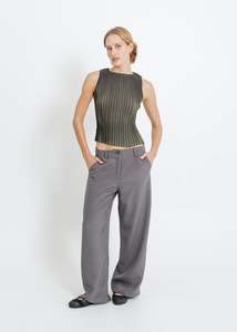SOFIA TROUSER / GRAPHITE