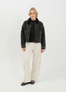 Pip Denim Jacket / Black