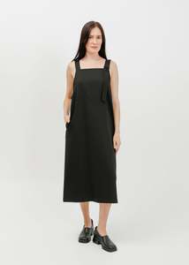 Winter Dresses: Tokyo Pinafore / Black
