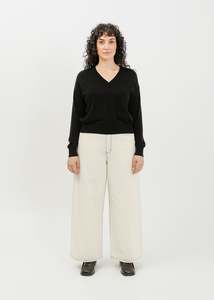 Knit Tops: Nicolas Knit Top / Black