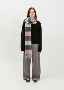 Winter Scarves: Lilah Scarf / Musk-Aqua-Grey