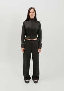 Workwear Work Pants: Leni Track Pant / Black