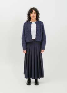 Skirts: Adrienne Skirt / Navy-Blue
