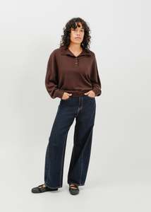 Knit Tops: Clark Knit Top / Espresso