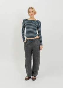 Christian Pant / Washed Charcoal