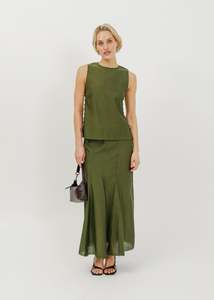 Lorelai Skirt / Khaki