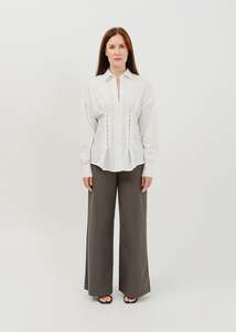 Shirts: Darwin Shirt / White
