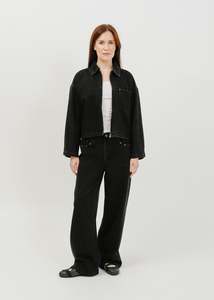 Zoey Denim Jacket / Black