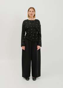 Tops Tops By Colour Black Tops: Enid Jersey Cardigan / Black