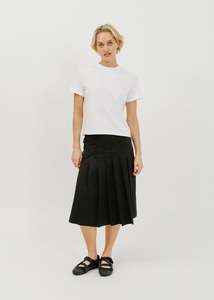 Tops Tops By Colour Black Tops: Franki Tee / White