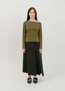 Genevieve Top / Khaki