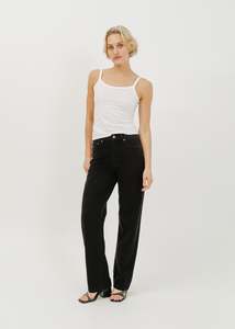 Jeans: Goldie Jean Long / Black
