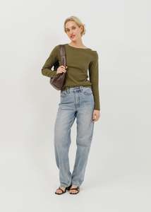 Goldie Jean Long / Light Indigo