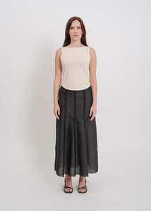 Lorelai Skirt / Black-Cinder