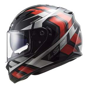 Protection Road: LS2 FF320 Stream Evo Loop Helmet - Black/Red