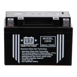 Batteries Other Accessories Road: USPS AGM Battery - USX9 (YTX9-BS)