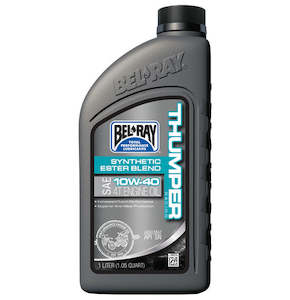 Tools Workshop Road: BelRay Thumper Racing Semi Synthetic  4T Engine Oil - 10W-40