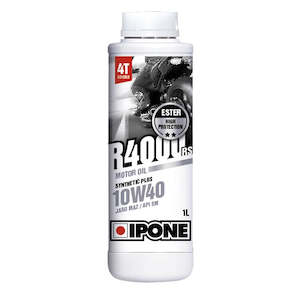 IPONE 4T R4000 RS 10W40 Semi Synthetic Oil 1L, Made in France