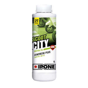 IPONE 2T Scooter Semi Synthetic Oil 1L (Strawberry Smell), Made in France