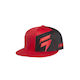 Shift Contrasted Snapback Hat Red