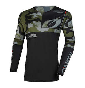 Apparel Off Road: O'Neal MAYHEM Camo V.23 Jersey - Black/Green