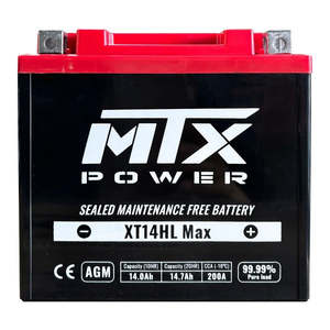 MTX Power Battery AGM - XT14HL Max (fits YTX14L-BS)