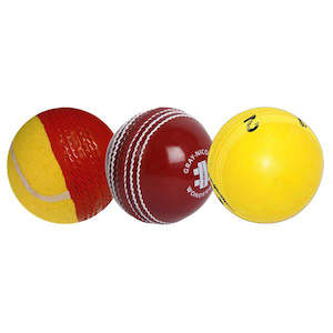 Cricket Training: GN-Skill Training Bowling Balls (3 pack)