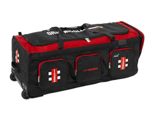 Cricket Bags: GN-GN 2000 Wheel Bag-Blk/Red