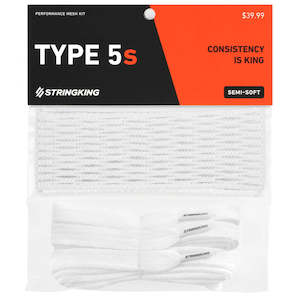 Lacrosse Accessories: Stringking Men's Mesh Type 5s