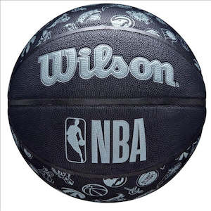 Wilson NBA All Team Basketball Black